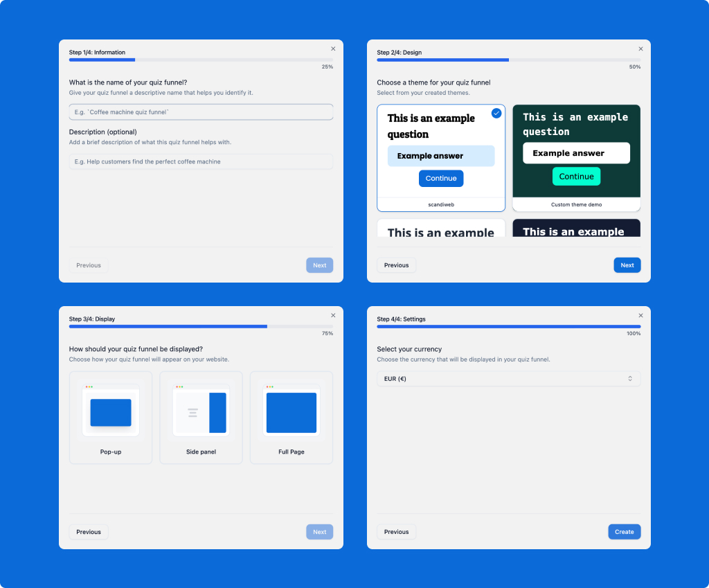 Add Quiz Funnel Name