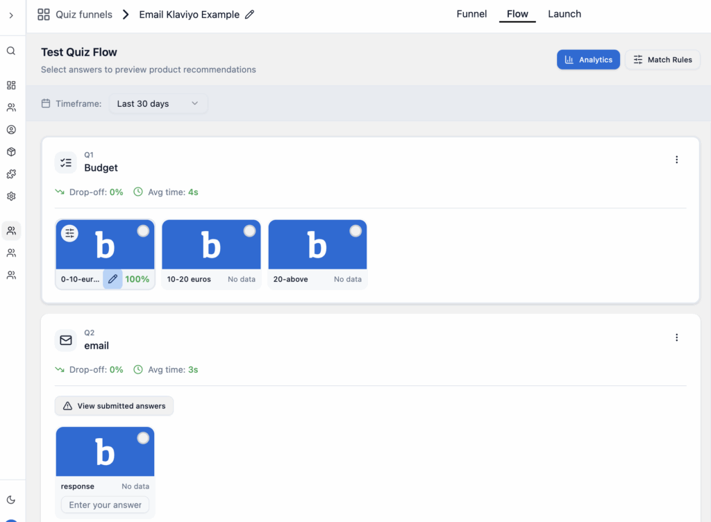 Changing Answer Labels for Klaviyo