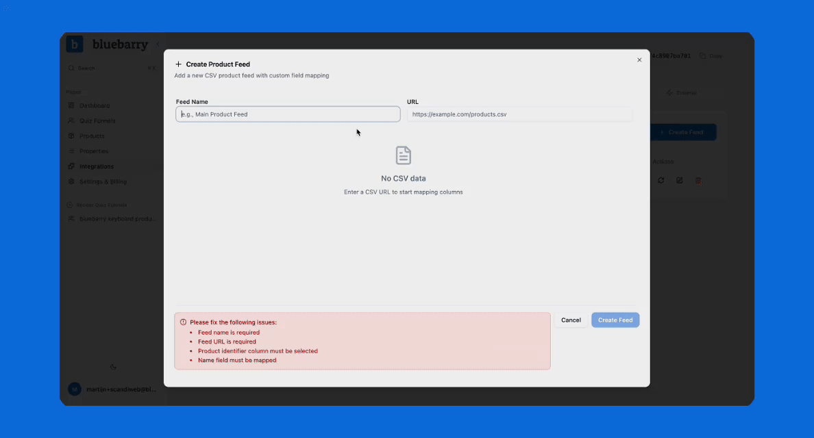Adding Multiple Product Feeds